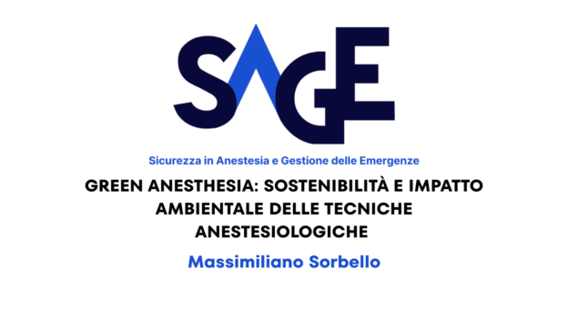 Green Anesthesia: sostenibilità e impatto ambientale delle tecniche anestesiologiche